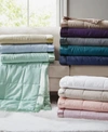 Madison Park Windom Lightweight Down Alternative Satin Trim Blanket, Twin In Seafoam