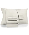 Fairfield Square Collection Brookline 1400 Thread Count Extra Deep Pocket 6 Pc. Sheet Set, California King, Exclusively At Macy' In Ivory