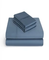 Vivendi 625 Thread Count Cotton Sheet Set In Blue