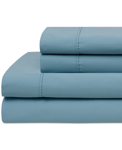 Elite Home Cotton 420 Thread Count Wrinkle Free 4-pc. King Sheet Set Bedding In White