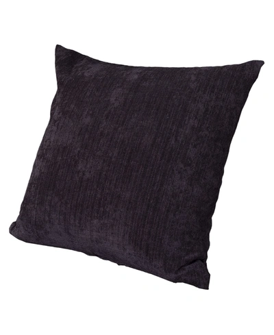 Siscovers Vintage Decorative Pillow, 16" X 16" In Charcoal