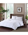 SLEEP PHILOSOPHY YEAR-ROUND 3M-THINSULATE DOWN ALTERNATIVE 100% COTTON COVER COMFORTER, KING