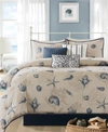Madison Park Bayside 7-pc. Queen Comforter Set Bedding In Blue