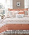 Madison Park Dawn 9-pc. Comforter Set, California King In Coral