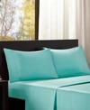 Intelligent Design Microfiber 3-pc Twin Xl Sheet Set Bedding In Blue
