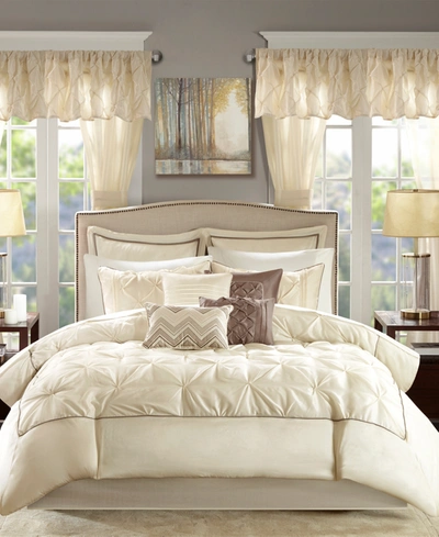 Madison Park Essentials Joella 24-pc. Room-in-a-bag, California King In Ivory