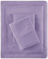 Intelligent Design 3-pc. Jersey-knit Twin Sheet Set Bedding In Purple