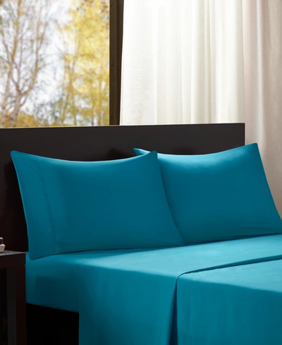 Intelligent Design Microfiber 4-pc Full Sheet Set Bedding In Teal