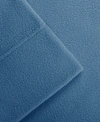 Sleep Philosophy True North By  Micro Fleece 4-pc California King Sheet Set Bedding In Blue