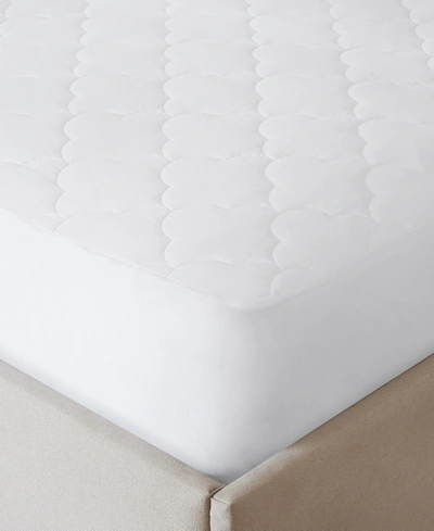 Sleep Philosophy Quilted Queen Mattress Pad In White