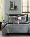 Intelligent Design Daryl 5-pc. Comforter Set, King/california King In Grey