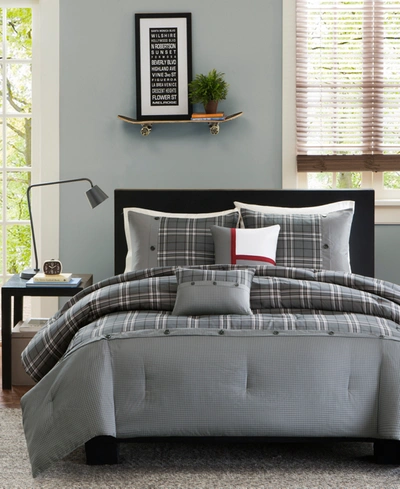 Intelligent Design Daryl 5-pc. Comforter Set, King/california King In Grey