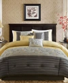 MADISON PARK SERENE 7-PC. COMFORTER SET, QUEEN