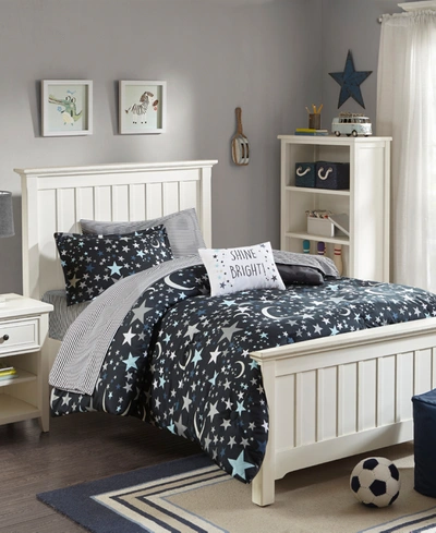 Mi Zone Kids Starry Night 6-pc. Twin Comforter Set Bedding In Charcoal