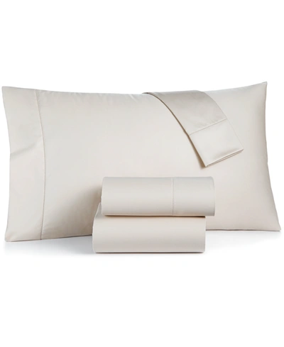 Charter Club Damask Extra Deep Pocket 100% Supima Cotton 550 Thread Count 4 Pc. Sheet Set, California King, Creat In Parchment