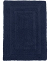 HOTEL COLLECTION COTTON REVERSIBLE 21" X 33" BATH RUG