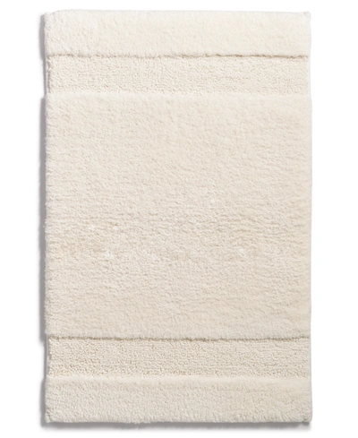 Martha Stewart Collection Spa Super Soft Bath Rug, 17" X 25.5", Created For Macy's In Meringue