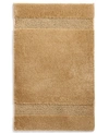 Martha Stewart Collection Spa Super Soft Bath Rug, 17" X 25.5", Exclusively At Macy's In Walnut