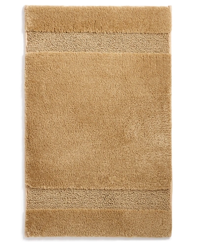 Martha Stewart Collection Spa Super Soft Bath Rug, 17" X 25.5", Created For Macy's In Walnut