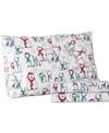 Shavel Micro Flannel Printed King 4-pc Sheet Set In Polar Bears