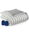 SHAVEL REVERSIBLE MICRO FLANNEL TO SHERPA ELECTRIC BLANKET, TWIN