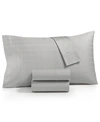 Charter Club Sleep Cool 400 Thread Count Hygrocotton Sheet Set, California King, Exclusively At Macy's In Penguin Grey