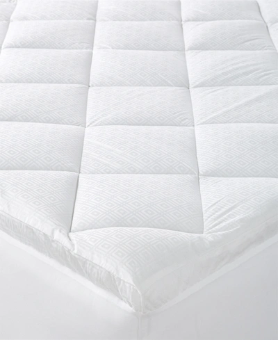 Hotel Collection Luxe Queen Mattress Pad, Created For Macy's In White