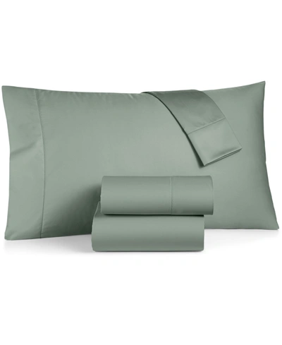 CHARTER CLUB DAMASK SOLID 550 THREAD COUNT 100% COTTON 4-PC. SHEET SET, KING, CREATED FOR MACY'S