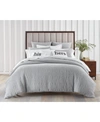 CHARTER CLUB DAMASK DESIGNS WOVEN TILE 2-PC. DUVET COVER SET, TWIN, CREATED FOR MACY'S
