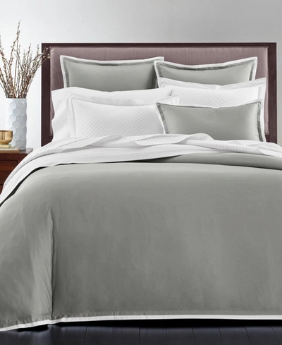 Charter Club Sleep Luxe 800 Thread Count 100% Cotton 3-pc. Duvet Cover Set, King, Created For Macy's In Charcoal