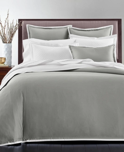 Charter Club Sleep Luxe 800 Thread Count 100% Cotton 3-pc. Duvet Cover Set, King, Exclusively At Macy's In Charcoal