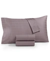 Charter Club Sleep Cool 400 Thread Count Hygrocotton Sheet Set, Twin, Exclusively At Macy's In Sunwashed Plum