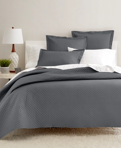 Charter Club Quilted Cotton 3-pc. Coverlet Set, Full/queen, Exclusively At Macy's In Marble