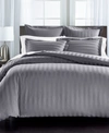 CHARTER CLUB DAMASK THIN STRIPE 550 THREAD COUNT PIMA COTTON 2-PC. COMFORTER SET, TWIN, CREATED FOR MACY'S
