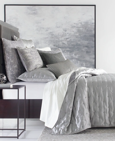 Hotel Collection Mineral Coverlet, Full/queen, Created For Macy's Bedding In Grey