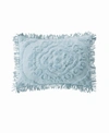 MARTHA STEWART COLLECTION CLOSEOUT! CLOSEOUT! MARTHA STEWART COLLECTION TUFTED MEDALLION CHENILLE SHAM, KING, CREATED FOR MACY