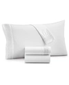 Hotel Collection Chain Links Embroidered 100% Pima Cotton 4-pc. Sheet Set, Queen, Exclusively At Macy's In White