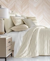 HOTEL COLLECTION IKAT STRIPE COVERLET, FULL/QUEEN, CREATED FOR MACY'S BEDDING