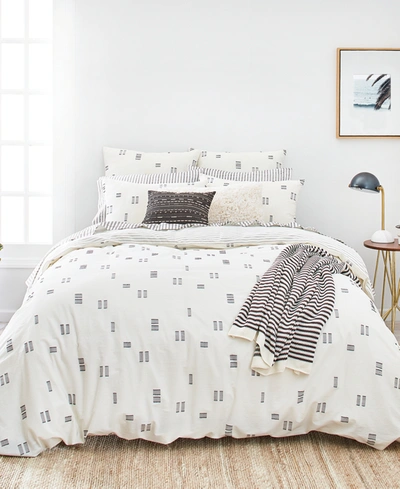 Splendid Crosshatch Full/queen Comforter Set Bedding In Ivory