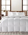 Hotel Collection European White Goose Down Lightweight Hypoallergenic Ultraclean Down Comforter, Twin, Exclusively At In White