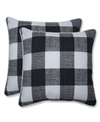 PILLOW PERFECT ANDERSON CHECK 16" X 16" OUTDOOR DECORATIVE PILLOW 2-PACK