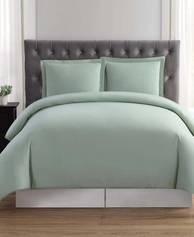 Truly Soft Everyday King Duvet Set Bedding In Sage