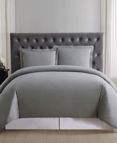 Truly Soft Everyday Duvet Cover Set, Full/queen In Grey