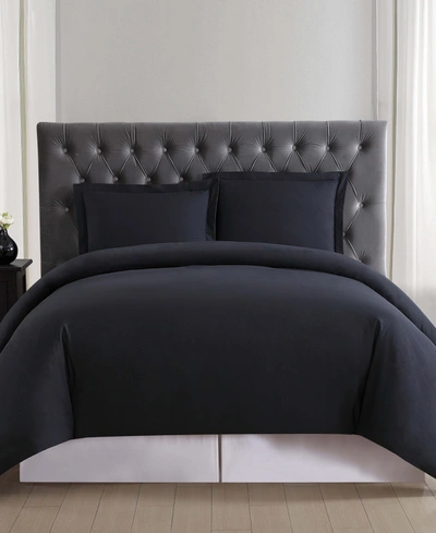 Truly Soft Everyday Twin Xl Duvet Set Bedding In Black