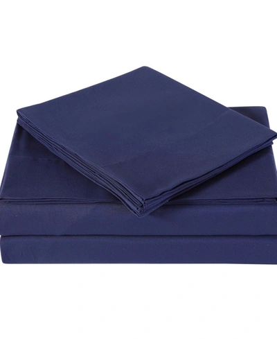 Truly Soft Everyday Queen Sheet Set Bedding In Navy