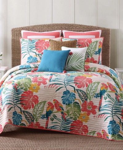 Oceanfront Resort Coco Paradise Full/queen Quilt Set In Multi