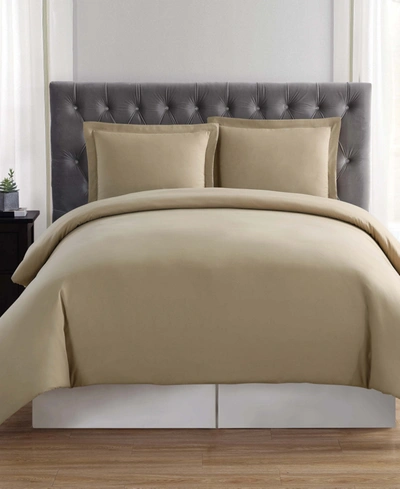 Truly Soft Everyday King Duvet Set Bedding In Khaki