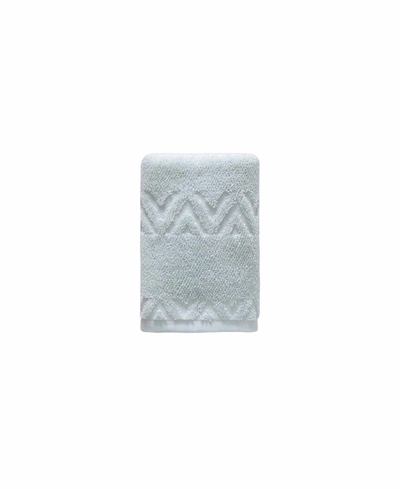 Ozan Premium Home Turkish Cotton Sovrano Collection Luxury Hand Towel Bedding In Light Aqua
