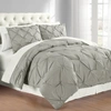 CATHAY HOME INC. PREMIUM COLLECTION TWIN PINTUCK 2-PC. COMFORTER SET