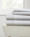 Ienjoy Home The Boho & Beyond Premium Ultra Soft Pattern 4 Piece Bed Sheet Set By Home Collection - King Bedding In Grey Arrows